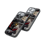 Protective Glass Back Phone Case Compatible with iPhone, Samsung, OnePlus, Pixel & More