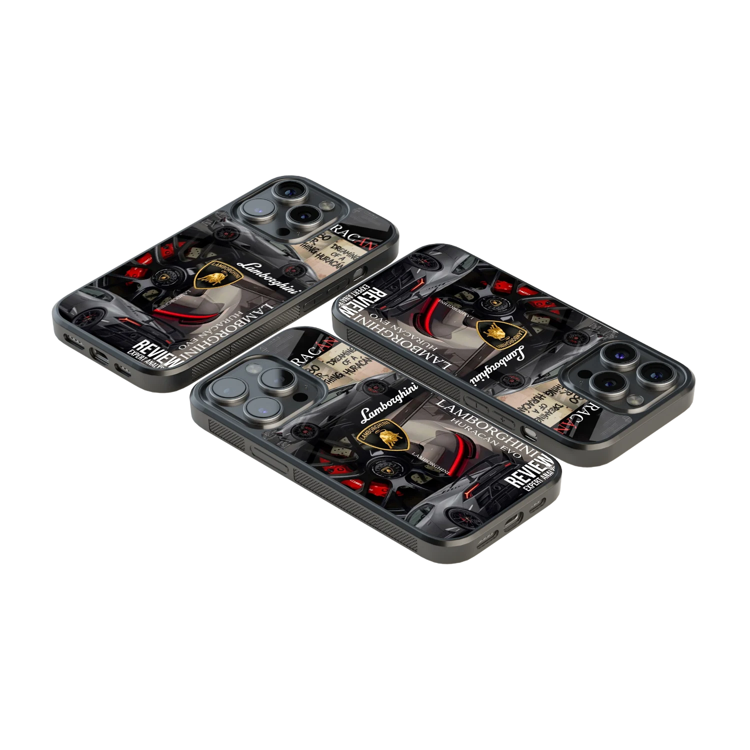 Luxury Glass Back Mobile Cover for iPhone, Samsung Galaxy, OnePlus, Pixel, Redmi & More