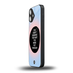 hurt back phone cover | glass case for iphone 16 plus