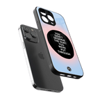 hurt back phone cover | glass case for iphone 16 pro max