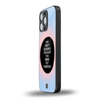 hurt back phone cover | glass case for iphone 16 pro max