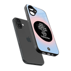 hurt back phone cover | glass case for iphone 16