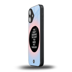 hurt back phone cover | glass case for iphone 16