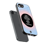 hurt back phone cover | glass case for iphone 16e