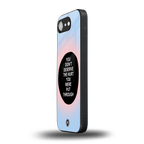 hurt back phone cover | glass case for iphone 16e
