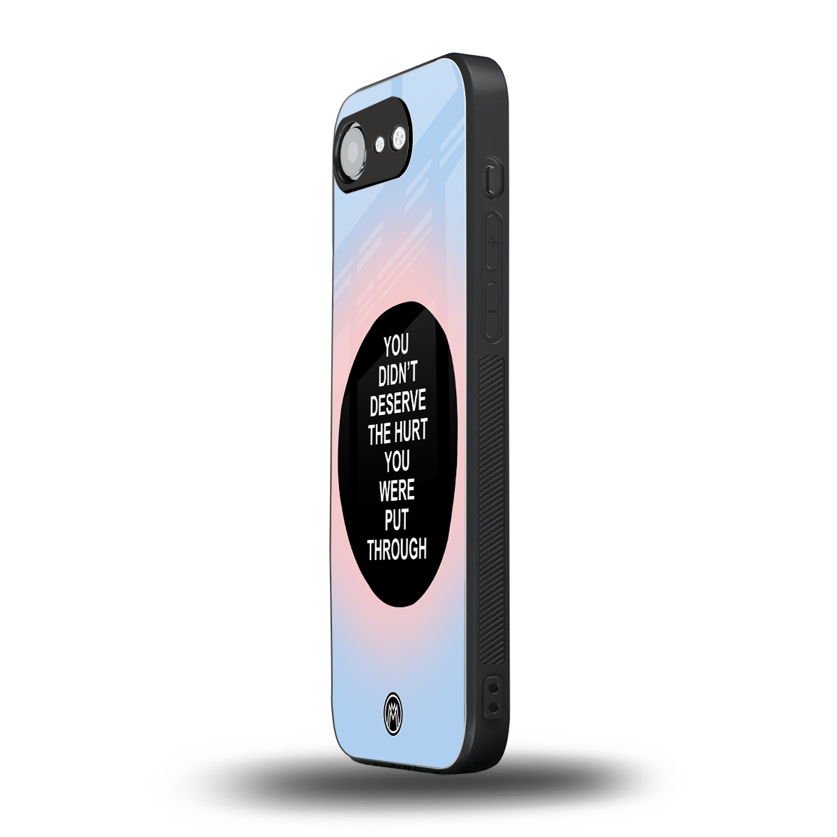 hurt back phone cover | glass case for iphone 16e