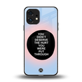 hurt back phone cover | glass case for nothing phone 1