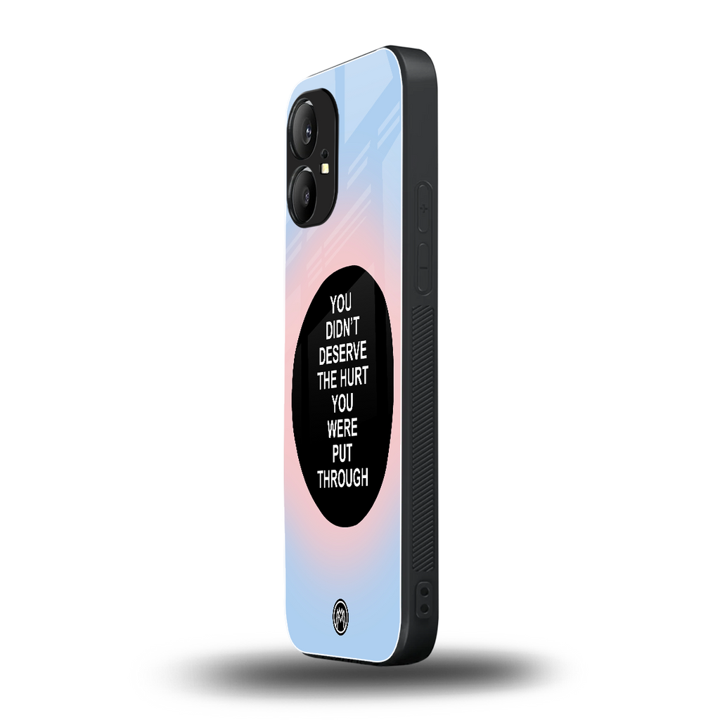 hurt back phone cover | glass case for nothing phone 1