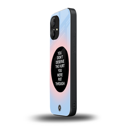 hurt back phone cover | glass case for nothing phone 1