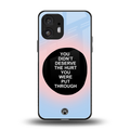 hurt back phone cover | glass case for nothing phone 2
