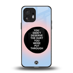 hurt back phone cover | glass case for nothing phone 2