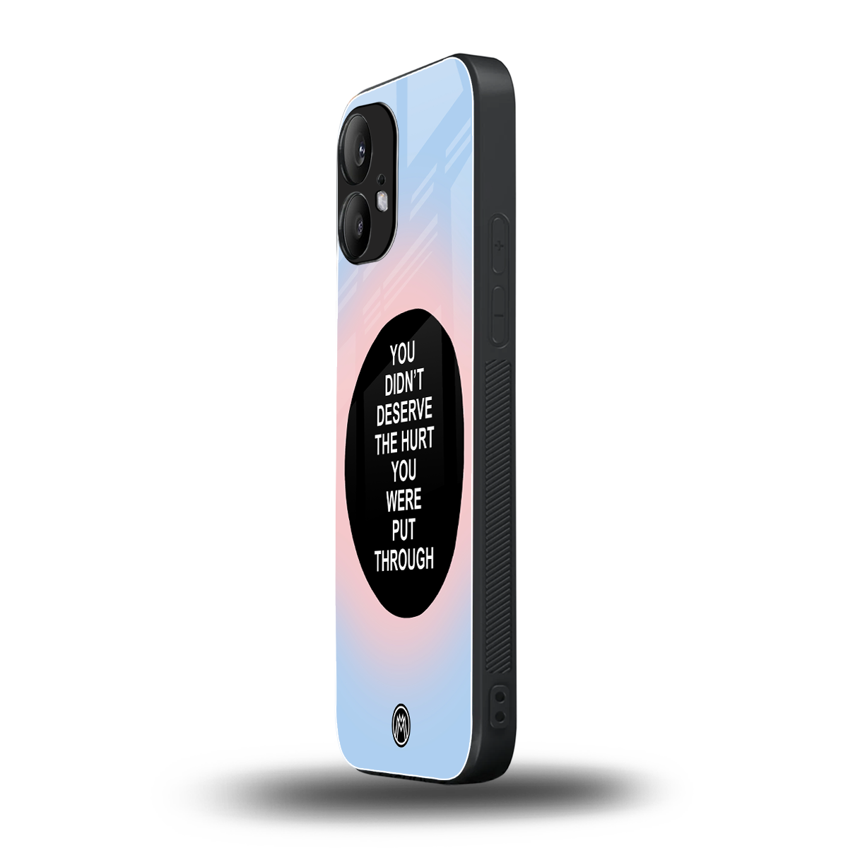 hurt back phone cover | glass case for nothing phone 2