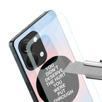 hurt back phone cover | glass case for oneplus nord 3