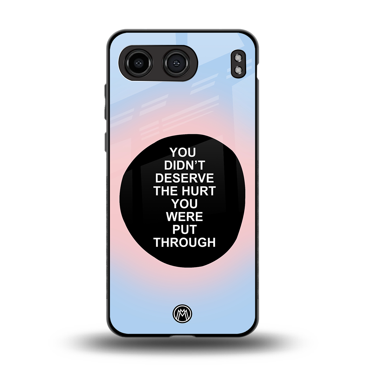 hurt back phone cover | glass case for oneplus nord 4