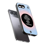 hurt back phone cover | glass case for oneplus nord 4