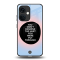 hurt back phone cover | glass case for oneplus nord ce 3