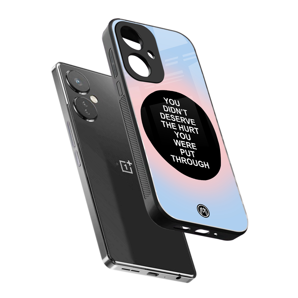 hurt back phone cover | glass case for oneplus nord ce 3