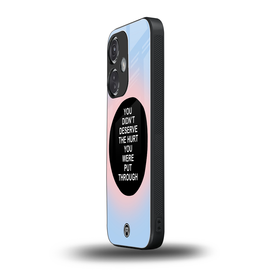 hurt back phone cover | glass case for oneplus nord ce 3