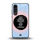 hurt back phone cover | glass case for oneplus nord ce 4 lite