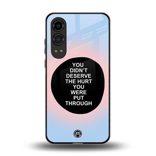 hurt back phone cover | glass case for oneplus nord ce 4 lite