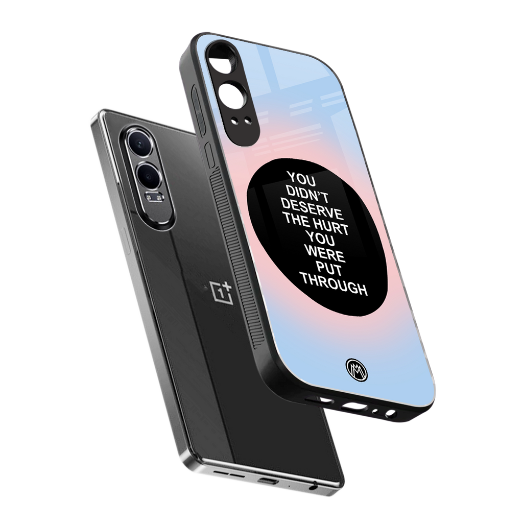 hurt back phone cover | glass case for oneplus nord ce 4 lite