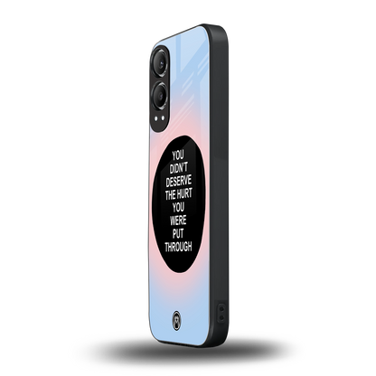 hurt back phone cover | glass case for oneplus nord ce 4 lite