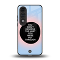 hurt back phone cover | glass case for oneplus nord ce 4