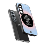 hurt back phone cover | glass case for oneplus nord ce 4