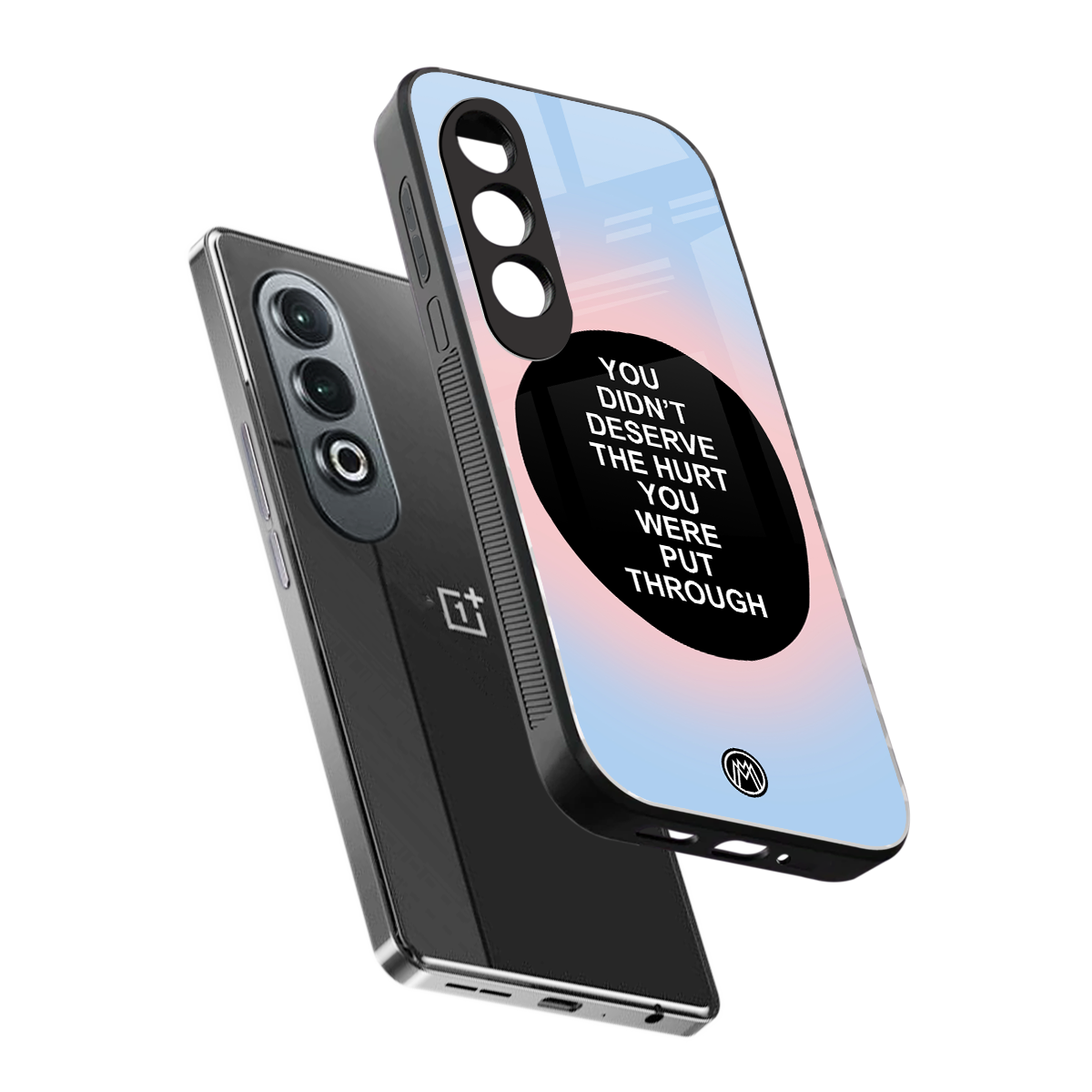 hurt back phone cover | glass case for oneplus nord ce 4