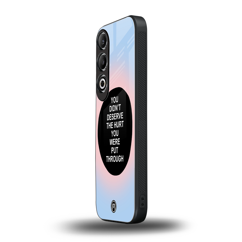 hurt back phone cover | glass case for oneplus nord ce 4