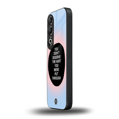 hurt back phone cover | glass case for oneplus nord ce 4