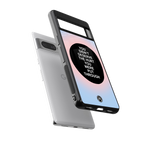 hurt back phone cover | glass case for google pixel 7 pro
