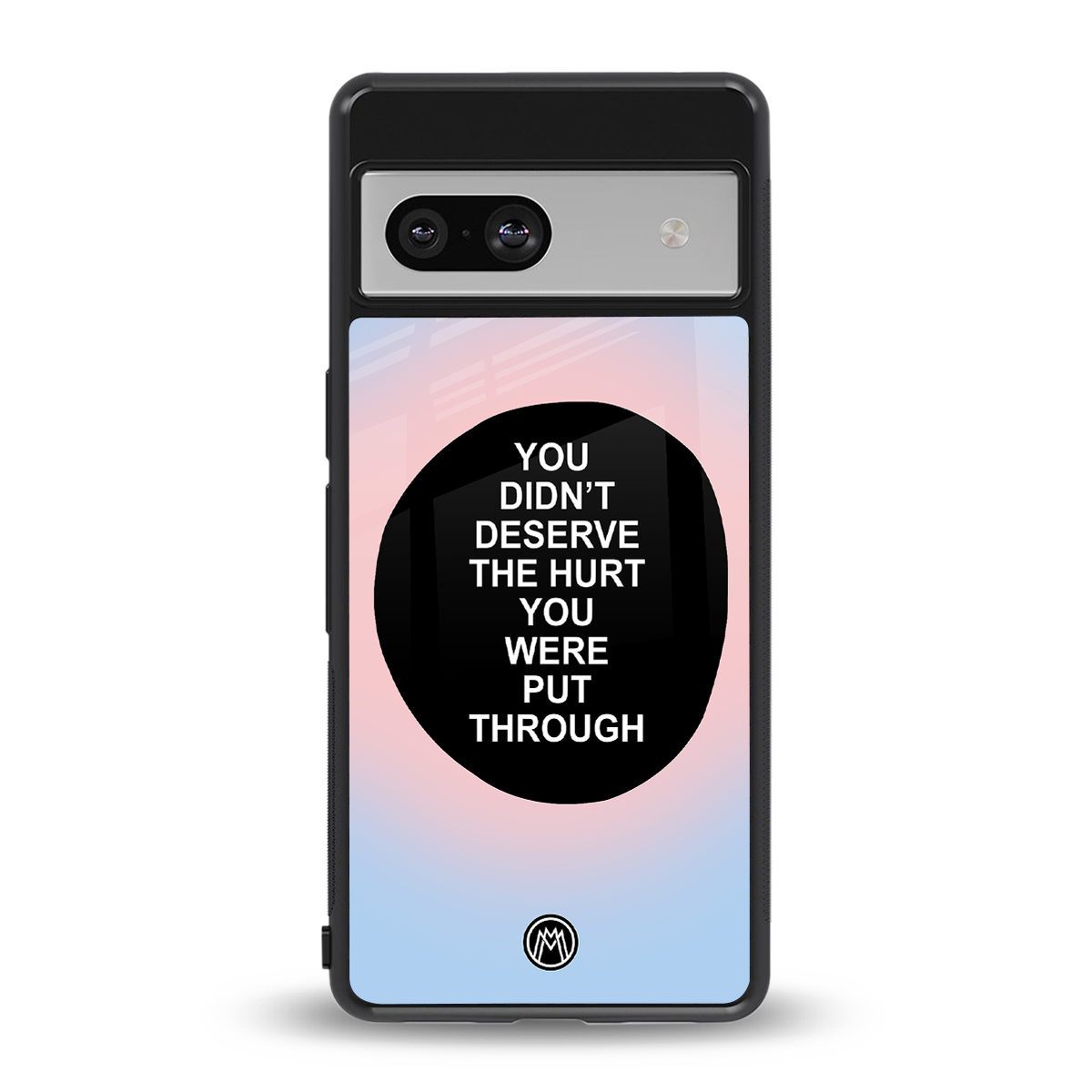 hurt back phone cover | glass case for Google Pixel 7