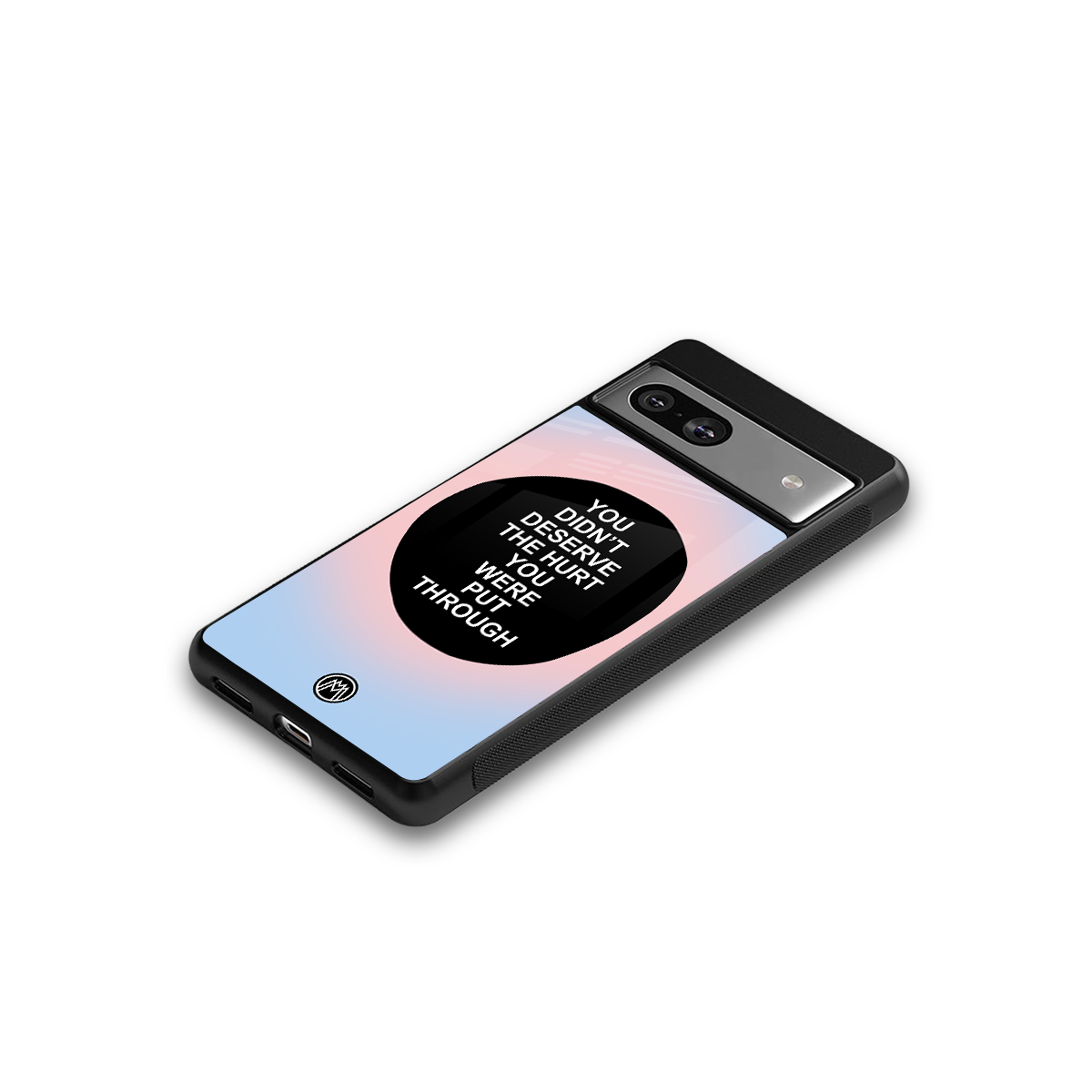 hurt back phone cover | glass case for Google Pixel 7