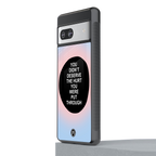 hurt back phone cover | glass case for Google Pixel 7