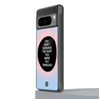 hurt back phone cover | glass case for google pixel 8 pro