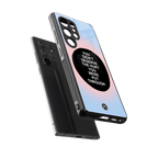 hurt back phone cover | glass case for samsung galaxy s25 ultra