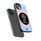 hurt back phone cover | glass case for iphone 15