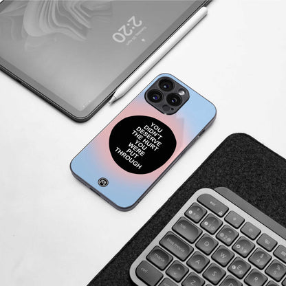 hurt back phone cover | glass case for iphone 13 pro max