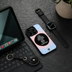hurt back phone cover | glass case for iphone 16 plus
