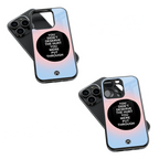Trendy Glass Back Mobile Case for iPhone, Samsung, Redmi, OnePlus, Google Pixel, Motorola