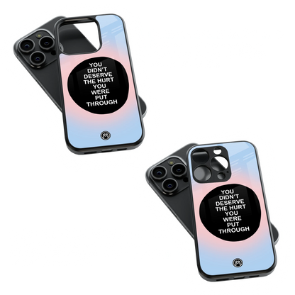 Trendy Glass Back Mobile Case for iPhone, Samsung, Redmi, OnePlus, Google Pixel, Motorola