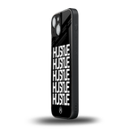 hustle back phone cover | glass case for iphone 13 mini