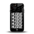 hustle back phone cover | glass case for iphone 13
