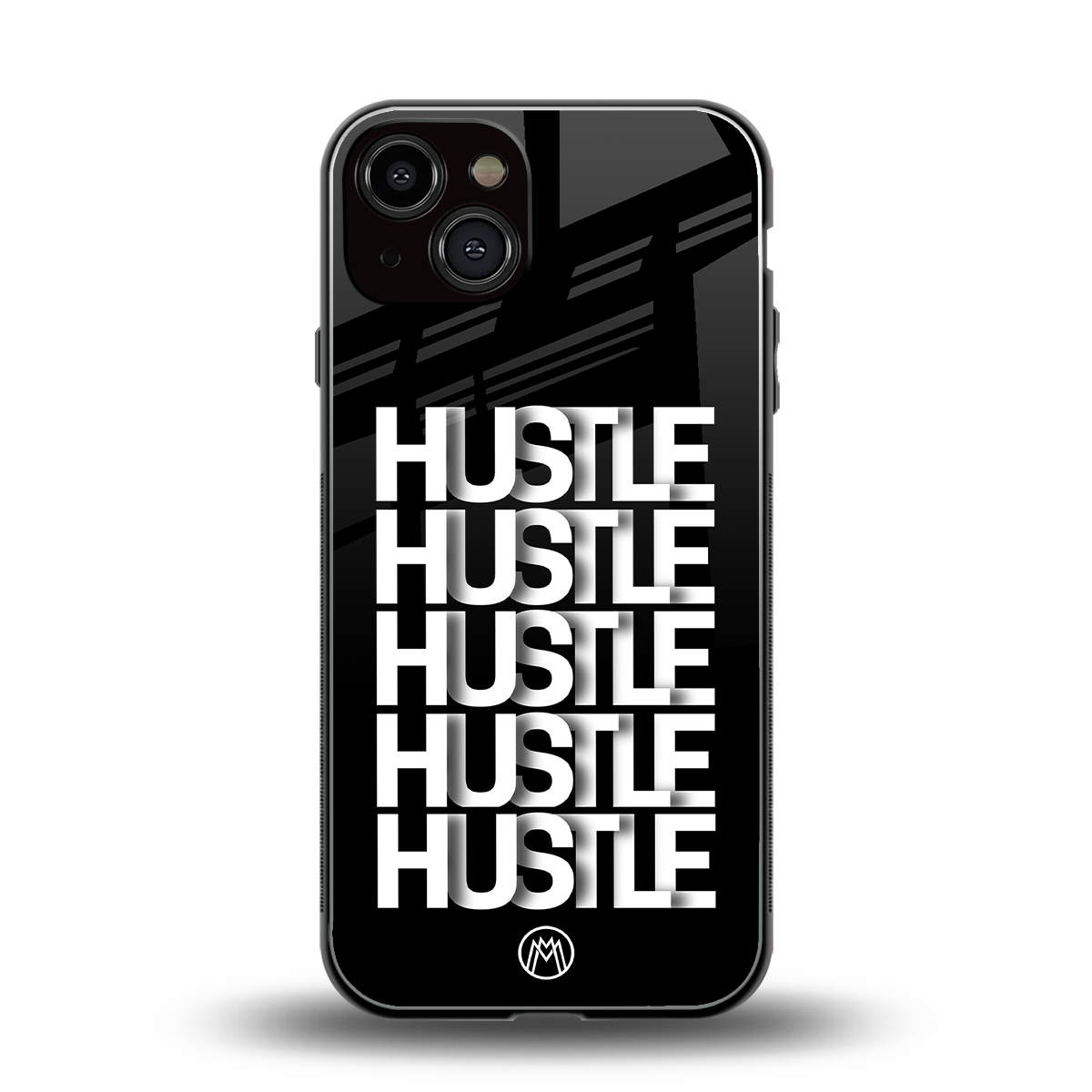 hustle back phone cover | glass case for iphone 13