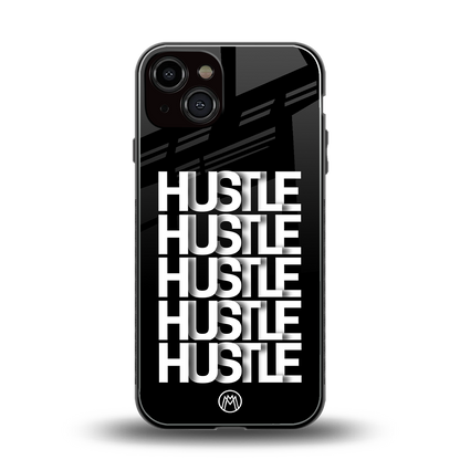 hustle back phone cover | glass case for iphone 13