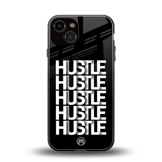 hustle back phone cover | glass case for iphone 13