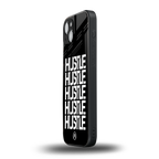 hustle back phone cover | glass case for iphone 15
