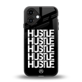 hustle back phone cover | glass case for iphone 16