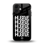 hustle back phone cover | glass case for iphone 16